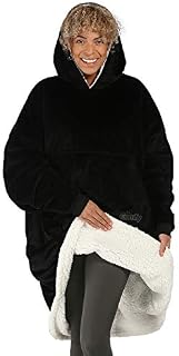 THE COMFY ORIGINAL | Oversized Microfiber & Sherpa Wearable Blanket, Seen On Shark Tank One Size Fits All