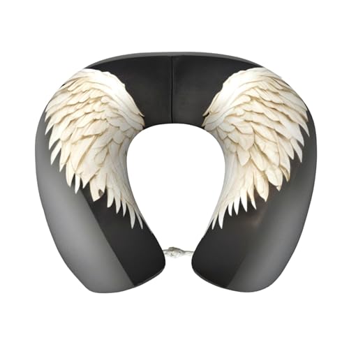 Almohada para cuello de poliéster negra tamaño único miniatura 1
