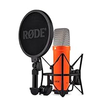 Large-diaphragm cardioid condenser microphone ideal for music production, vocal recording, streaming and podcasting HF6 1-inch true condenser capsule with a smooth frequency response, high sensitivity and extremely high SPL handling Exceptionally low...