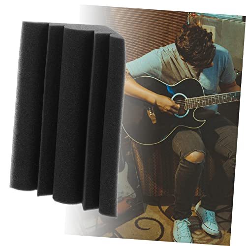 Toyvian 8pcs Paneles Absorbentes de Sonido Aislante de Baja Frecuencia para Teatros en Casa y Estudios Tratamiento Acústico Material de Alta Densidad miniatura 6