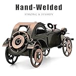 Classic Car Gifts for Men, Unique Cool Birthday Gift Ideas, Vintage Car Decor for Room, Home, Office, Man Cave, Garage, Antique Scrap Metal Model Car Ornaments (M-2) - Image 5
