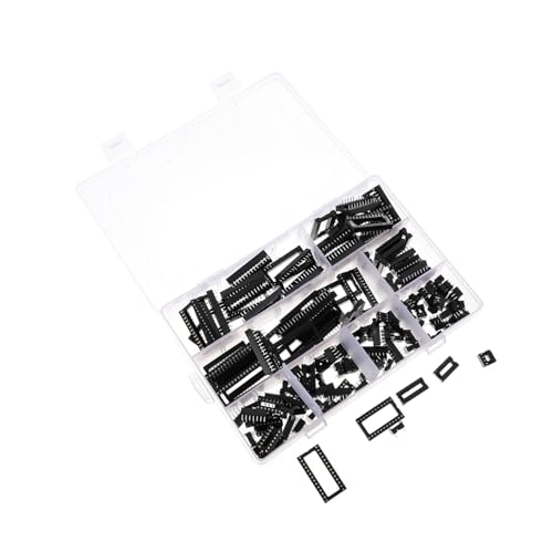 Siège de circuit intégré DIP BESTYASH 150pcs double rangée de 6 à 40 broches