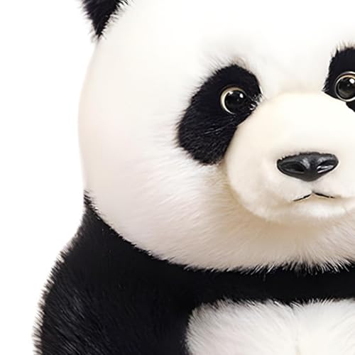 Peluche panda assis taille L pour decoration de chambre de bebe - 2