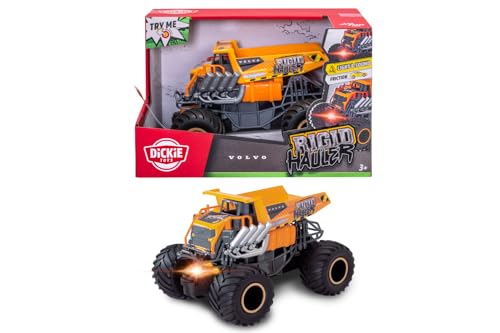 Véhicule de chantier Dickie Toys Volvo avec friction lumière et son pour enfant dès 3 ans