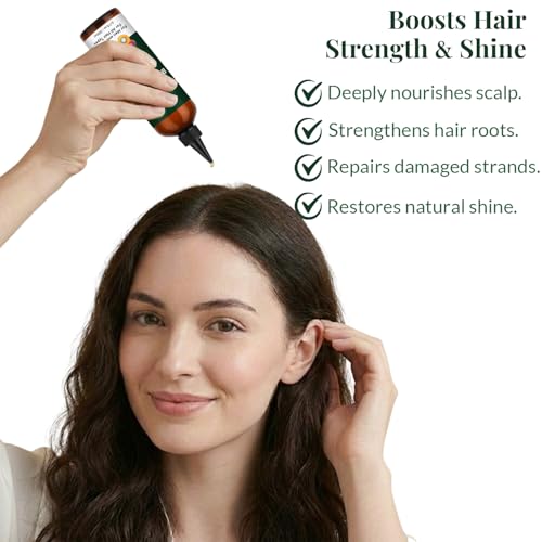 Image of AVD ORGANICS Batana Oil for Hair Growth 6.7 fl oz | Dr Sebi Organic Raw Batana Oil from Honduras | 100% Pure & Natural for thicker & stronger Hair | Ideal for Men & Women | 200ML