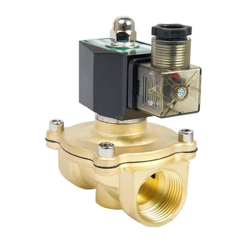 Électrovanne 110V normalement fermée vanne laiton IP65 étanche eau air gaz 1" - 2