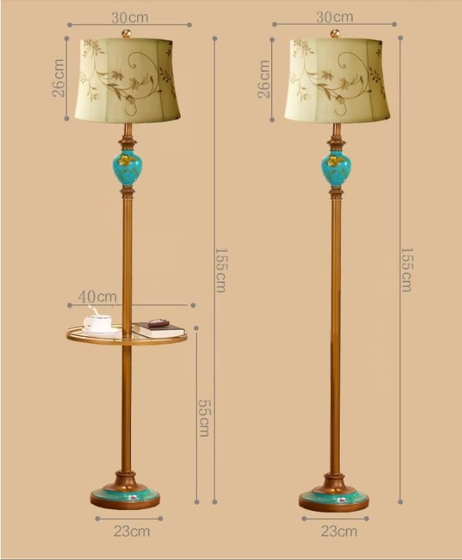Lámpara de pie para sala de estar y dormitorio con luz vertical de lectura 7