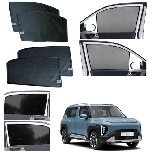 Image of WolkomHome Car Accessories Fix Curtain Window Shades Half Curtains Sunshade for Syros