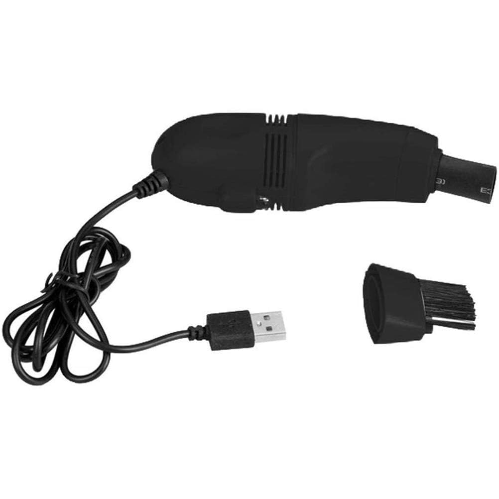 Odkurzacz Mini Klawiatura Do Laptopa, Usuwa Silny Kurz, Idealny do Czyszczenie Klawiatury, Drukarki, Sprzęt Fotograficzny (czarny)