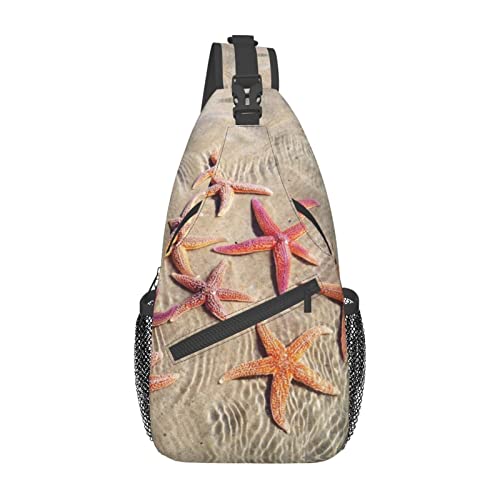 Sac à dos à bandoulière coloré avec plumes dessinées pour camping et cyclisme