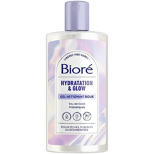 Biore Gel Nettoyant Doux Hydratation pour un teint éclatant et lumineux