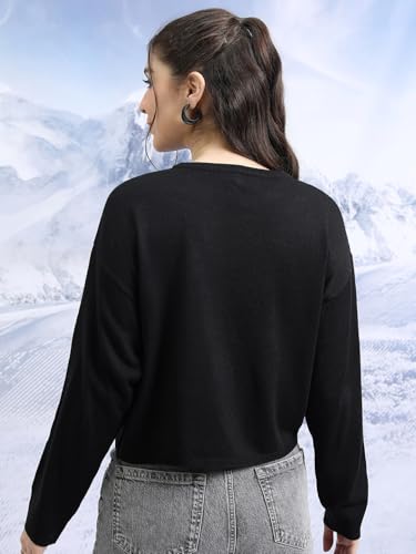 Image of Basic by Tokyo TALKIES Loose Turtle Neck Acrylic Pullover Sweater