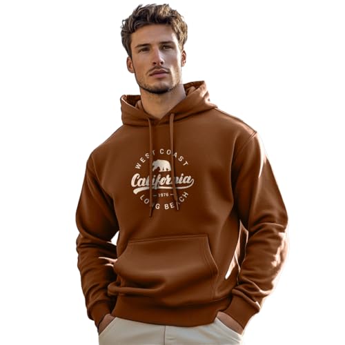 Sweat à capuche pour homme NOBERO en coton doux et confortable