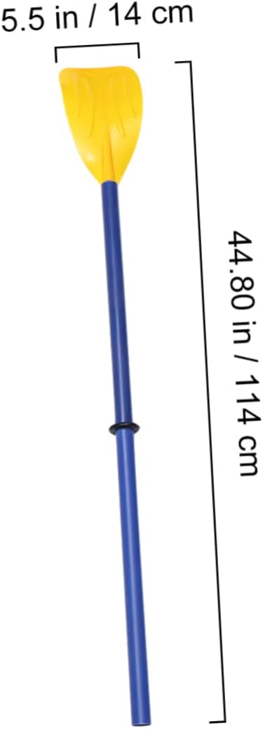 Removable 2-Pack PP Kayak Paddle Set Lightweight Boat Oars for Inflatable Kayaks Easy to Transport for Water Sports Enthusiasts