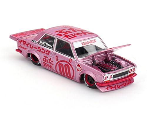 Mini GT 510 Pro Street Buta V1 Pink Metallic 1/64 miniatura 1