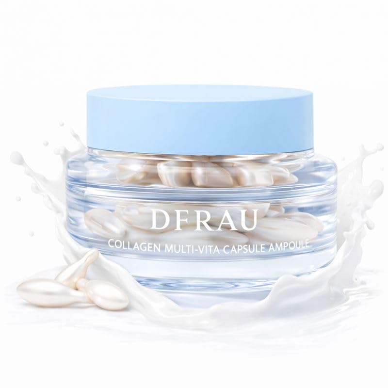 Ampolla de cápsulas Multi-Vita, suero ultra hidratante, estiramiento facial instantáneo, estiramiento de la piel, iluminador, hidratante, protección