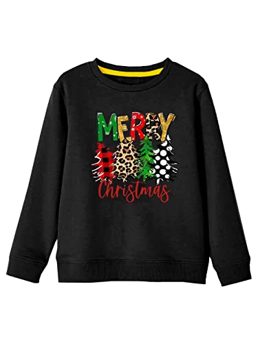 Remimi Unisex Kids Christmas Sweatshirt Long Sleeve Xmas Pullover Tops 3-14 Years 1 Remimi Unisex Kids Christmas Sweatshirt Long Sleeve Xmas Pullover Tops 3-14 Years