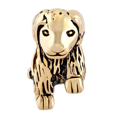 Image of Dog Pet Animal Bead Charms for Bracelets (Puppy Dog)