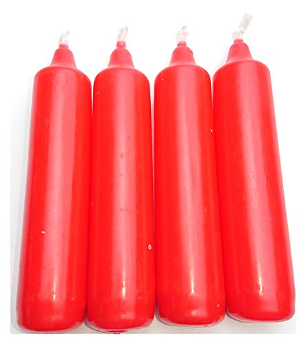 25er Pack Adventskerzen rot ca. 18 x 105 mm (25 x 4 Stück)...