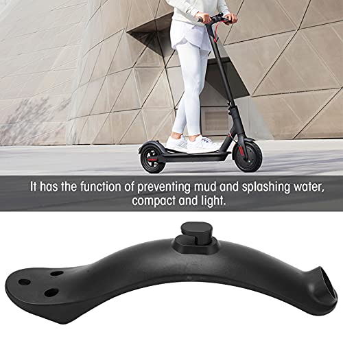 Vbestlife E-Scooter Rear Mudguard Set, Electric Scooter Rear Mudguard Duck Mouth with Hook Kit for M365 Electric Scooter(black) - Image 3