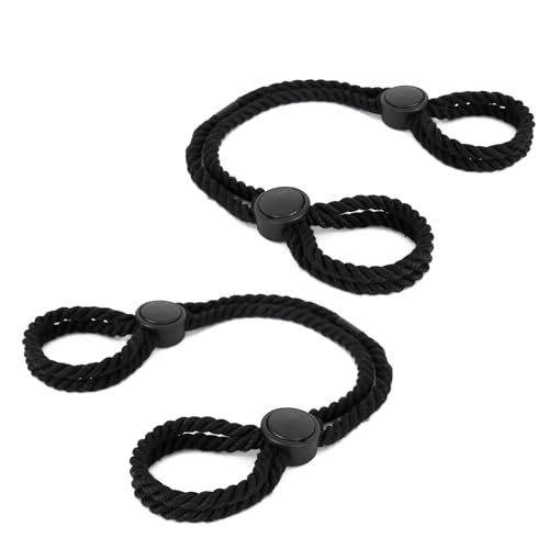 Self Bondage Seil Seile Bondageset Fessel Set Anfänger Profi für Frauen SM Bondageseil 2 Stück Erotik Handschellen Bettfesseln für Sexspiele Selfbondage Bdsm Set Fesseln Bdsms Sexspielzeug für Paare