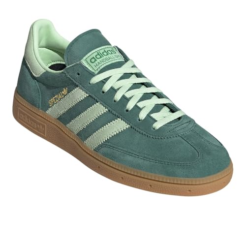 Image of adidas Womens Handball Spezial Lace Up Sneakers Shoes Casual - Green - Size 7.5 M