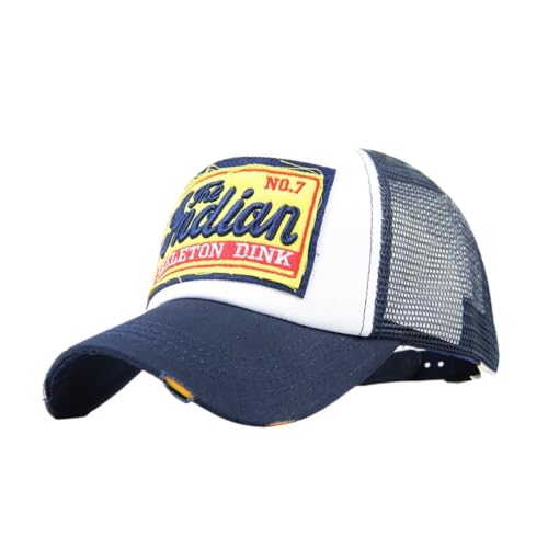 Gorra de béisbol con bordado de letra moderna de estilo casual