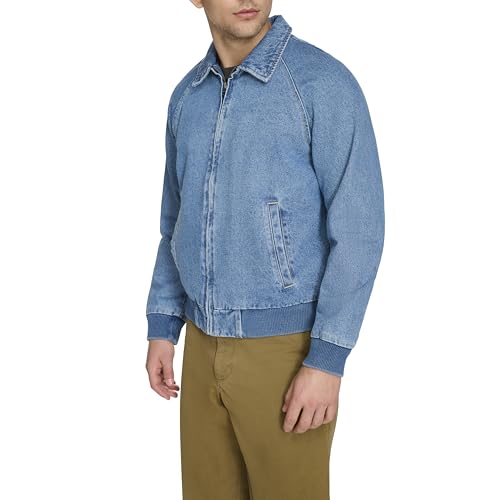 Levi's Mens Men's Denim Bomber Jacket3