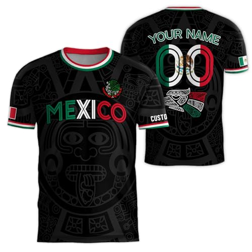 Customized Jersey De Mexico, Custom Mexican Soccer Jersey, Mexico Jersey Men, Retro Soccer Jerseys for Men 3