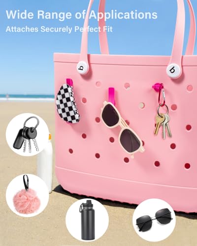 Image of LETGO 4 PCS Clear Insert Bag for Bogg Bag,Beach Makeup Bag for Women