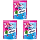 SweeTARTS Mini Chewy, Candy, Mixed Fruit, 12 oz (Pack of 3)