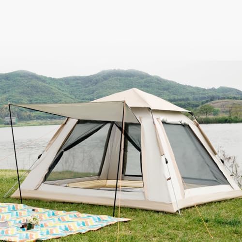 Carpa instantánea automática para camping familiar grande miniatura 1