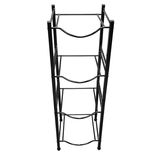 Soporte para jarra de agua estable con patas ajustables y 4 niveles