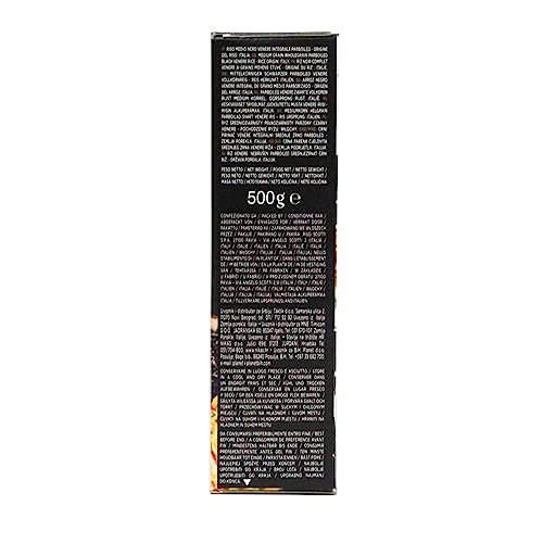 Image of Riso Scotti Venere Wholegrain Black Rice, Product of Italy, Vacuum Packed, 17.6 oz ℮ 1.1 lb ℮ 500 g