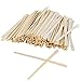 Yolyoo 400pcs Wooden Wax Sticks Wax Spatulas Wax Applicator Craft Sticks for Hair Eyebrow Removal (400 Piece Assortment)