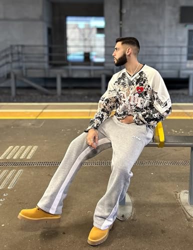 Aelfric Eden Mens Camouflage Patchwork Sweatshirt Oversized Long Sleeve Casual Y2k Streetwear Trendy Tops3