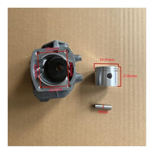Kit de segments de piston pour élagueuse Echo CS-2511TES et modèles 2511T 2511P 251TS