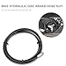 HERCHR Bike Brake Hose, 2m/6.6ft Bicycle Hydraulic Disc Brake Hose Tube Oil Pipe Kit for E5 E9 ER XX XO Mountain Road Bike Accessories