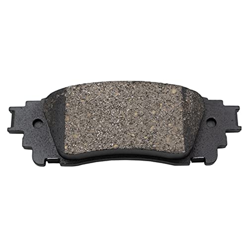 Image of TRQ Rear Brake Pad and Rotor Set Ceramic Compatible with 2019-2020 Toyota C-HR