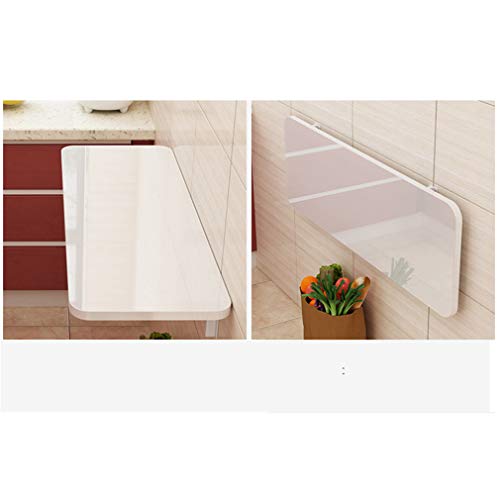 Table Pliante Murale Blanche : la solution gain de place pour les petits studios - 4