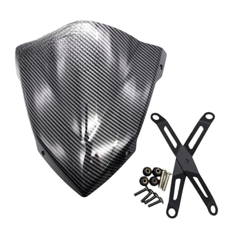 Déflecteur de pare-brise en aluminium usiné pour finition premium MT-03