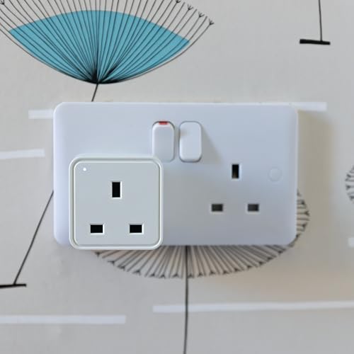 Image of TCP Smart UK White Plug with App, Wifi, Compatible with Alexa, Google Home and Siri, Voice Control, Smart Programs