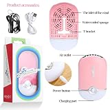 Zestaw do przedłużania rzęs mini wentylator USB pęseta lustro paleta uchwyt do przedłużania rzęs pierścienie do kubków szczotki do rzęs mikroukładki paski do rzęs plaster do przedłużania rzęs