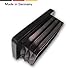 20 tapones, negros, para tubos cuadrados, dimensiones exteriores 50x15mm