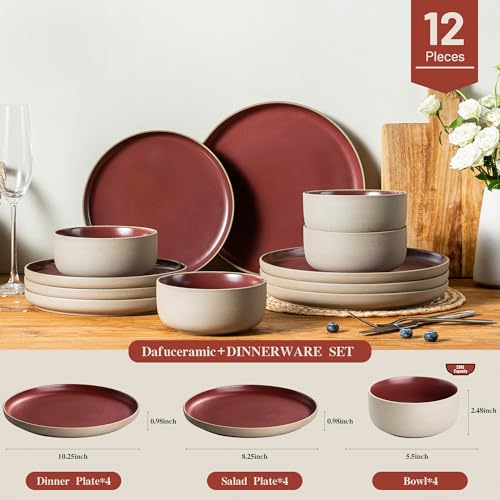 12-Piece Handmade Dinnerware Set for 4 - 30% Off