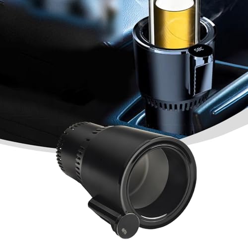 Controlador de temperatura de bebidas para coches DC 12V compacto calentador enfriador con interfaz fácil de usar (morado noche)