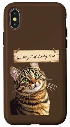 ������̃g�� In My Cat Lady Era �X�}�z�P�[�X iPhone X/XS �p