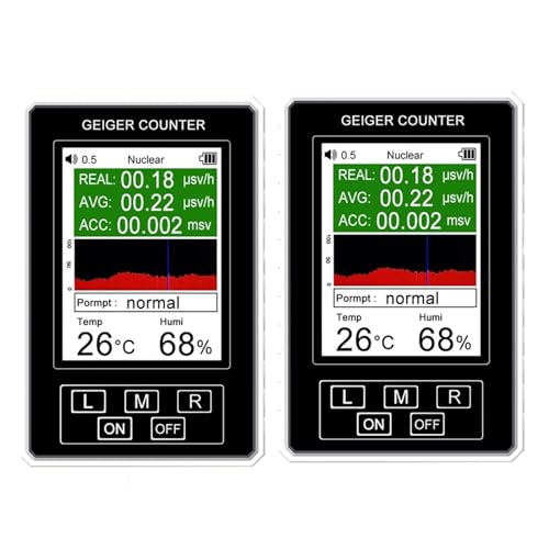 �K�C�K�[�J�E���^�[ BR-9B ���ʌv �f�W�^���\�� �j���ː����o�� ���@�\�^�}�[�u���e�X�^�[ �����x�A���@�\�A�}���`�V�i���I(2 PCS XR1 Pro White)