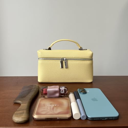Image of Rejolly Crossbody Bag for Women Small Top-Handle Leather Pouch Purse Shoulder Handbag