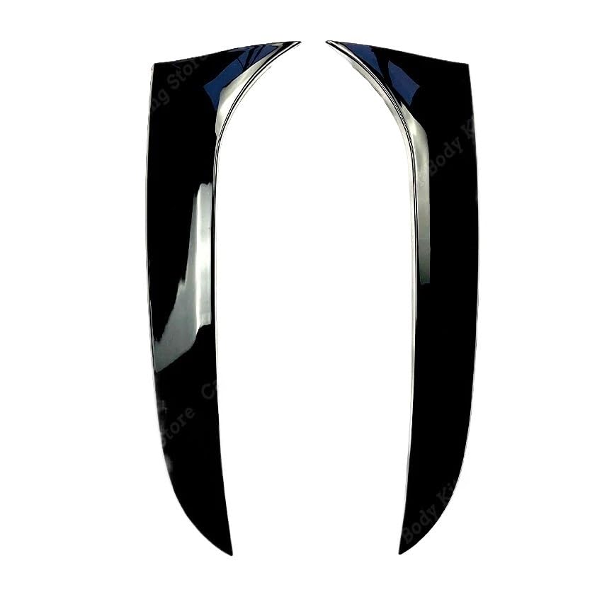 Becquet latéral de lunette arrière pour Passat B6 2006-2010 noir